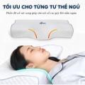 Gối ngủ cao su non Ema thiết kế chống đau cổ vai gáy BA1808, TX11 Không gel
