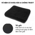 Đệm ngồi 3D silicon thoáng khí Ema thế hệ mới BA1807