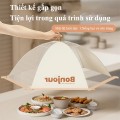 Lồng bàn gấp gọn thông minh bảo quản thực phẩm tránh bụi và côn trùng BA1803