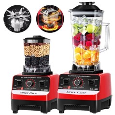 Máy xay sinh tố đa năng SC-1589 2 cối xay công suất 4500W BA1831