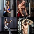Bộ dây cáp ròng rọc tập gym tại nhà tiện lợi BA1817