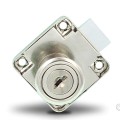 Ổ khóa tủ ngăn kéo gỗ thép mạ crom chống gỉ kèm 2 chìa BA1816, KT 22mm