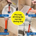 Cây bơm thông tắc bồn cầu nâng cấp, thiết kế đa năng, dễ sử dụng BA1843