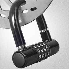 Ổ khóa số chữ U 4 số chống trộm không cần chìa khoá BA1810