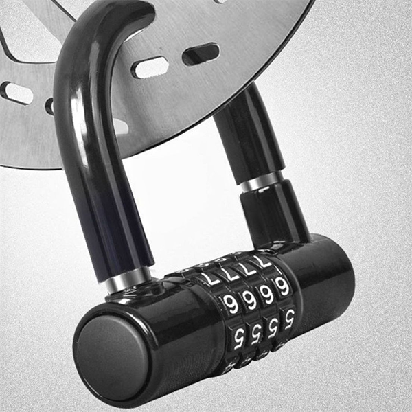 Ổ khóa số chữ U 4 số chống trộm không cần chìa khoá BA1810