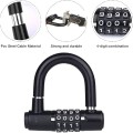 Ổ khóa số chữ U 4 số chống trộm không cần chìa khoá BA1810