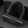 Ổ khóa số chữ U 4 số chống trộm không cần chìa khoá BA1810