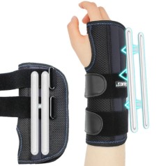 Đai nẹp cổ tay H1 cố định khớp, hỗ trợ phục hồi chấn thương Wrist Support BA1848