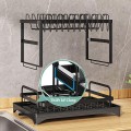 Kệ chén bát 2/3 tầng thông minh thiết kế gập gọn kèm khay hứng nước BA1890