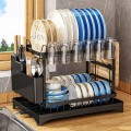 Kệ chén bát 2/3 tầng thông minh thiết kế gập gọn kèm khay hứng nước BA1890