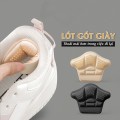 Miếng lót giày chống rộng, đệm gót giảm size giày êm chân BA1888, Màu đen  - Loại 5 mm