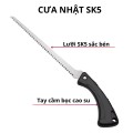 Cưa gỗ cầm tay Nhật Bản, thép SK5 không gỉ sắc bén BA1886