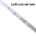 Cưa gỗ cầm tay Nhật Bản, thép SK5 không gỉ sắc bén BA1886