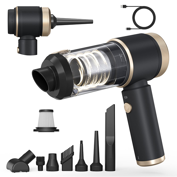 Máy hút bụi cầm tay mini không dây SHANEN, lực hút 25.000Pa BA1879