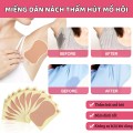 Combo 5 túi miếng dán thấm mồ hôi nách màu da cho nam, nữ BA1881