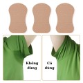 Combo 5 túi miếng dán thấm mồ hôi nách màu da cho nam, nữ BA1881