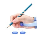 Dụng cụ tập viết chỉnh hình cổ tay giúp bé cầm bút đúng tư thế màu xanh BA1853