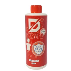 Nước tẩy quần áo đánh bay vết bẩn cứng đầu D White 500ml BA1914