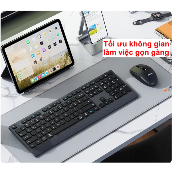 Bàn phím không dây văn phòng Meetion BTK2000 BA1896