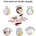 Nước tẩy quần áo đánh bay vết bẩn cứng đầu D White 500ml BA1914