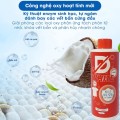 Nước tẩy quần áo đánh bay vết bẩn cứng đầu D White 500ml BA1914