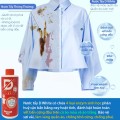 Nước tẩy quần áo đánh bay vết bẩn cứng đầu D White 500ml BA1914