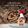Xịt diệt mối mọt đa năng hỗ trợ bảo vệ đồ gỗ gia đình Gecko 500ml BA1912