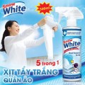 Chai xịt tẩy trắng quần áo Snow White chính hãng 500ml BA1900