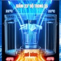 Quạt đeo thắt lưng Zlife Z10 thiết kế 2 phản lực gió siêu mát BA1903