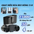 Quạt đeo thắt lưng Zlife Z10 thiết kế 2 phản lực gió siêu mát BA1903