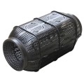 Lồng bẫy cá tôm 2 cửa tiện lợi đa năng chất liệu nhựa PP siêu bền BA1904, 2 cửa to 50cm*20cm