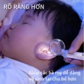 Bộ lấy ráy tai có đèn Led cho bé silicon mềm an toàn, không đau BA1905
