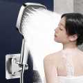 Vòi sen tắm tăng áp lực, 8 chế độ phun linh hoạt  BA1917, Bạc XTRA