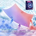 Giấy hút màu CUBIC AQUA 100 tờ chống lem màu quần áo khi giặt BA1908