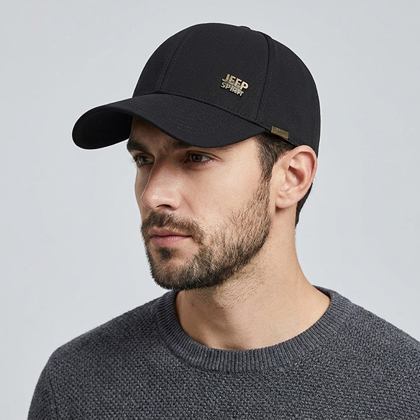 Mũ lưỡi trai unisex Jeep Spirit form cứng, ôm đầu, thời trang BA1858