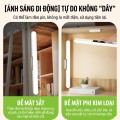 Đèn học gắn tường chống cận nhiều chế độ sáng tích hợp báo thức BA1918, 32cm Có Remote