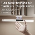 Đèn học gắn tường chống cận nhiều chế độ sáng tích hợp báo thức BA1918, 32cm Có Remote