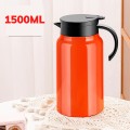 Bình pha trà giữ nhiệt kèm lõi lọc tiện lợi dung tích 1,5L BA1898, Màu cam