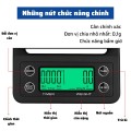 Cân tiểu ly điện tử chuyên dụng pha chế cà phê định lượng 0.1g - 5kg BA1957
