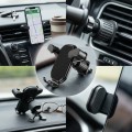 Giá đỡ điện thoại gắn ô tô xoay 360 độ nhỏ gọn tiện lợi BA1923, Giá đỡ cửa gió 23