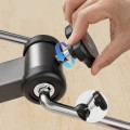 Xe đạp phục hồi chức năng gập gọn tích hợp massage BA1924