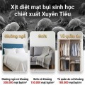 Combo 2 bình xịt diệt ve rệp chiết xuất thảo mộc, an toàn cho thú cưng BA1938