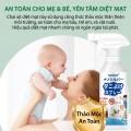 Combo 2 bình xịt mạt bụi, ve rệp khử khuẩn đa năng Nhật Bản BA1939