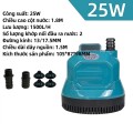 Máy bơm hút cặn, hút đáy bể cá lực hút siêu khỏe BA1949, DL-002 (9W – 15W)