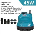 Máy bơm hút cặn, hút đáy bể cá lực hút siêu khỏe BA1949, DL-002 (9W – 15W)