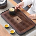 Khay ấm chén uống trà bằng tre hun khói cao cấp BA1941