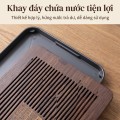 Khay ấm chén uống trà bằng tre hun khói cao cấp BA1941