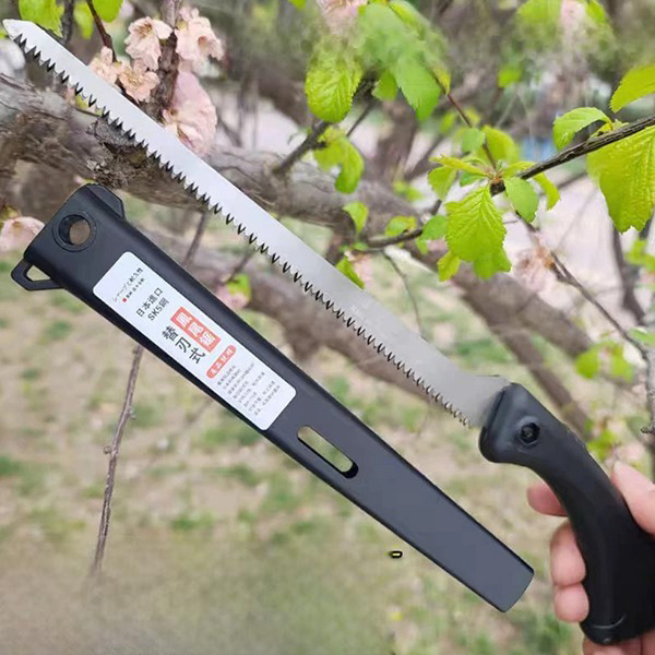 Cưa gỗ cầm tay Nhật Bản, thép SK5 không gỉ sắc bén BA1886