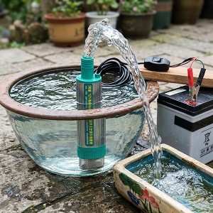 Máy bơm dầu, nước thả chìm 12V/24V 30L/phút động cơ mạnh mẽ BA1950