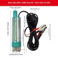 Máy bơm dầu, nước thả chìm 12V/24V 30L/phút động cơ mạnh mẽ BA1950